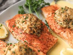 how to cook stuffed salmon