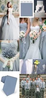 Dusty blue accented with some blush is so romantic that is popularly used in spring weddings. 23 Slate And Dusty Blue Wedding Ideas Deer Pearl Flowers
