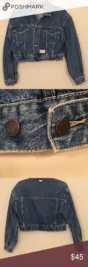 Vintage 80s Esprit Jean Jacket A Blast From The Past A Cropped 80s Jean Jacket By Esprit A Little Fading On The Tag Otherwise In Ex Jackets Fashion Fashion Design