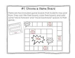 Report this resource to let us know if it violates our terms and conditions. Create Your Own Addition Subtraction Math Board Game By Mvk Learning