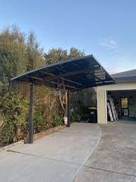 Cantilever Carport 3 0m X 5 5m In Sheds Carports Carports 3m X 6m Cantilevered Patio Cantilever Carport Patio