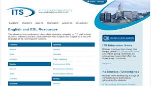 From Its International Tuition Services Ltd In Hong Kong This Is Quite An Extensive Collection Of English A Esl Resources English Resources Esl