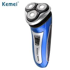 Kemei 3 Heads Wareless Electric Shaver Triple Blade Electric Rechargeable Shaving Razors Men Face Care 3d Floa Electric Shaver Men Face Care Head Shaving Razor