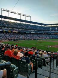 oriole park at camden yards section 16 home of baltimore