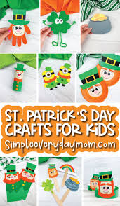 Celebrate the spirit of st. 13 Easy St Patrick S Day Crafts For Kids Simple Everyday Mom