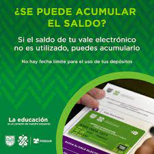 Así puedes recuperar el saldo. Fidegar On Twitter Ya Puedes Acumular El Saldo Del Vale Electronico En Los Que Se Depositan Los Apoyos De Los Programas De Utiles Y Uniformes Escolares Y Mi Beca Para Empezar No