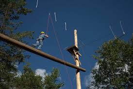 Sand Creek Adventures Jordan Zip Line Mn Ropes Course Outdoor Challenge Ziplining Minnesota Life Sand Creek