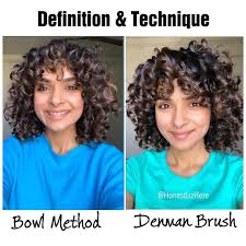 When I Was Looking For Something To Help Form Curl Clumps There It Was Learn How Denman Brush Helps M In 2020 Denman Brush Curly Hair Techniques Curly Hair Treatment