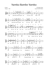 Tempo adalah ukuran yang digunakan untuk cepat lambat suatu lagu. 2