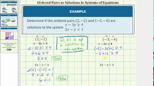 Sketch the solution to each system of inequalities. Define Solutions To Systems Of Linear Inequalities Intermediate Algebra