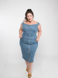She started off a blog about a decade ago to show and pave a path in a way that promotes body positivity while being impeccably stylish, vibrant, and colorful. Gabi Gregg Dishes On Her Affordable Clothing Line Premme We Didn T Want To Compromise Style Femestella Denim Midi Dress Plus Size Fashion Clothes