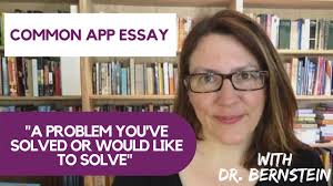 Our collection of essay examples will help you put together your own unique essay for your college below are a number of links that provide examples of common app essays. How To Write Your Common App Essay On A Problem You Ve Solved Or Would Like To Solve Youtube