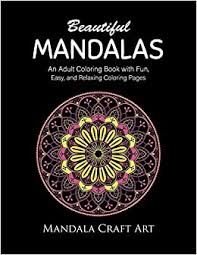 Hand drawing artistic tulip flowers for adult. Beautiful Mandalas An Adult Coloring Book With Fun Easy And Relaxing Coloring Pages Unique Patterns Stress Relief Happiness And Meditation Stress Management Band 2 Amazon De Art Mandala Craft Fremdsprachige Bucher