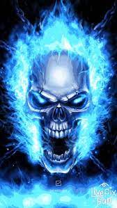 The great collection of blue ghost rider wallpaper for desktop, laptop and mobiles. Blue Ghost Rider Wallpaper Hd 236x419 Download Hd Wallpaper Wallpapertip