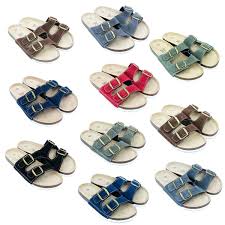 Damen Und Herren Bio Pantoletten Tieffussbett Sandalen Schuhe Hausschuhe Kork Pantoletten Damen Ideas Of Pantoletten Damen Panto Birkenstock Shoes Sandals