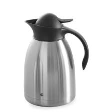 Full list of synonyms for thermos flask is here. Hendi Double Walled Thermos Flask Stainless Steel Black Pressure Cap 1 5 Liters