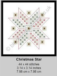 Blackwork Journey Christmas Star Arts Textiles Christmas Star Blackwork Star Art