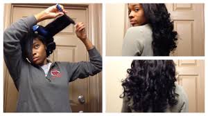 Medium length flexirod set on natural hair. Flexi Rod Tutorial How To Use Flexi Rods Curling Diva
