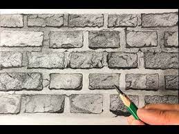 7 graffiti drawing free sample example format free premium. How To Draw A Realistic Brick Wall Texture With Graphite Pencils Youtube Brick Wall Drawing Wall Drawing Texture Drawing