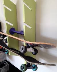 Find deals on products in skating gear on amazon. D I Y Skateboard Rack