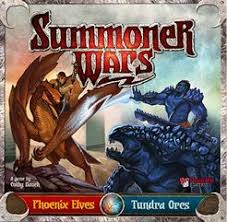 Summoner Wars Phoenix Elves Vs Tundra Orcs Board Game Boardgamegeek Summoners War Dark Ages Tundra
