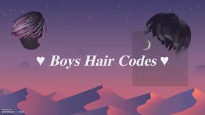 Black hair with clothes and bandage. Roblox Boys Hair Codes Youtube