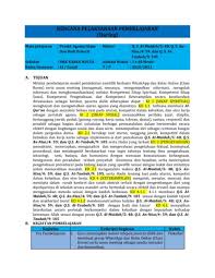 Xi / ganjil materi pokok : Rpp Daring Kls Xi Ganjil Flip Ebook Pages 1 5 Anyflip Anyflip