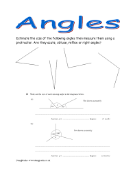 Angles Worksheets And Powerpoints Doingmaths Free Maths Worksheets Draw a line bc and mark b as the vertex. angles worksheets and powerpoints