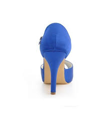 Trova una selezione di eleganti abiti da sposa sul sito di nicole milano. Scarpe Sposa Blu Online Economiche Italia Tacco Altosposatelier
