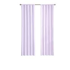Eclipse Kids Microfiber Blackout Window Curtain Panel In Light Purple 42 In W X 84 In L 13303042x084lpr The Home Depot
