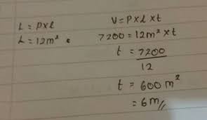 Luas Permukaan Sebuah Kolam Adalah 12 M2 Kolam Itu Terisi Penuh Dengan Air Sebanyak 7200 Liter Brainly Co Id