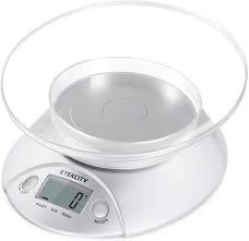 Usb rechargeable digital kitchen scale. Etekcity Ek5150 Kitchen Food Scale With Removable Bowl Silver Walmart Com Walmart Com