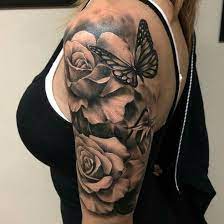 Possible Tattoos Half Sleeve Tattoos For Guys Rose And Butterfly Tattoo Tattoos