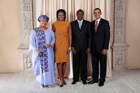 L'ancien président burkinabè en exil en côte d'ivoire, blaise compaoré, va être jugé pour l'assassinat de son prédécesseur thomas sankara, icône. File Blaise Compaore With Obamas Jpg Wikimedia Commons