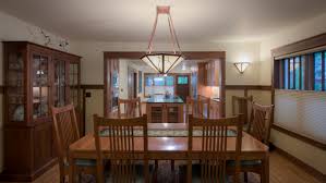 For rectangular tables, typical table widths are 42 and 48. Craftsman Dining Room In Old Town Fort Collins Highcraft