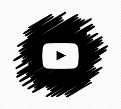Black & white aesthetic iphone themes & app icons. Hd Aesthetic Youtube Yt Black Outline Logo Symbol Sign Icon Png Citypng