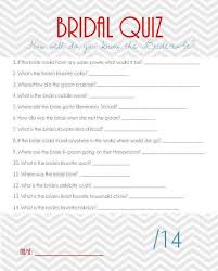 Playing one or two sweet and simple games at your bridal shower or engagement party can break the ice, get your guests talking, and give . Bridal Shower Questions For Bride And Groom