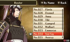 Your characters will be at the level they were at and have the weapons they had at the end of story mode. Yen Fay Bonus Characters Character Guide Fire Emblem Awakening Gamer Guides