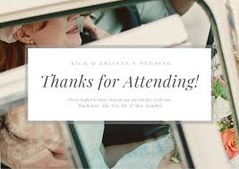 All our cards include photo layout options, so you can treat your guests to a first look at your official wedding photography or a favorite candid shot or two. Customize 33 Wedding Thank You Cards Templates Online Canva