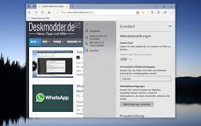 It is already integrated as a part of windows 8. Adobe Flash Im Microsoft Edge Und Ie Deinstallieren Oder Deaktivieren Deskmodder De