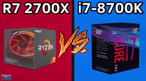 Amd ryzen 3rd gen (3000) series is better without even a question. Ryzen 7 2700x Vs Core I7 8700k Full Performance Comparison Youtube