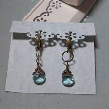 Making earring cards are a great way to present them properly for either purpose. Pin By Susan Berg On Jewelry Diy Jewelry Display Jewelry Display Cards Jewelry Packaging