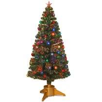 Has a large inventory of outdoor christmas lights that can go on your tree, banister, porch railing or mailbox. Fiber Optic Decorations Wayfair