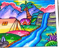 Proses pengerjaan gambar diawali dengan membuat sketsa menggunakan pensil. Sketsa Menggunakan Oil Pastel Art Therapy Ideas 8 Jenis Pensil Untuk Menggambar Yang Harus Kamu Ketahui Ewafebri Journaling Blog