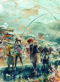 The Marine Tube On Pokemon Back And White 2 Trainers Rosa With Ampharos Nate With Lucario Pokemon Species Pokemon Art Pokemon Pictures