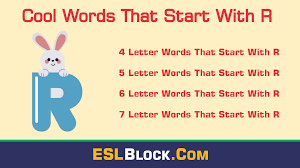 We are buzzed to show you something really special! Awesome Cool Words That Start With R English As A Second Language