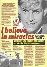 Liverpool career stats for Nick Tanner