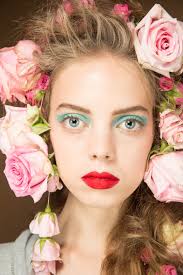Rodarte Spring 2019 Ready To Wear Collection Vogue Catwalk Makeup Rodarte Show Beauty
