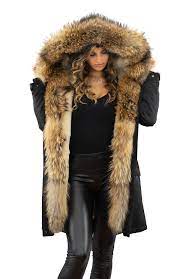 Damen winterjacke mit echtfell wintermantel mantel jacke winterparka echt fell gefüttert parka kapuze pelz warm pelzkragen. Verunreinigen Ergebnis Pickering Parka Mit Echtfell Gefuttert Stolz Tatsache Becken