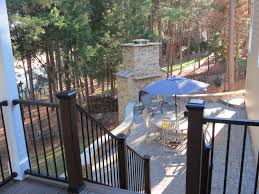 Maybe you would like to learn more about one of these? Second Story Trex Deck With Stone Patio Deckscapes